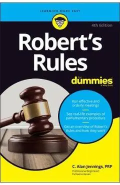 Robert's Rules for Dummies - C. Alan Jennings