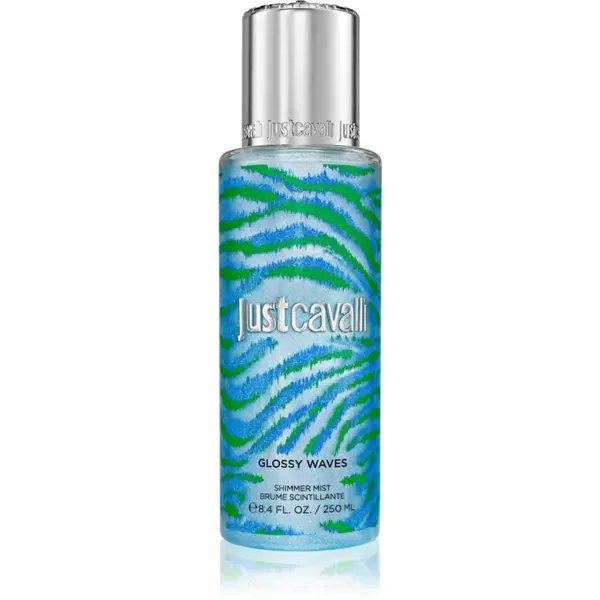 Roberto Cavalli Just Cavalli Glossy Waves stralucire intensa pentru corp pentru femei 250 ml