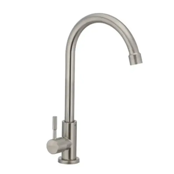 Robinet pentru filtru MIXXUS MONO-07, otel inoxidabil, Racorduri incluse, Chrome