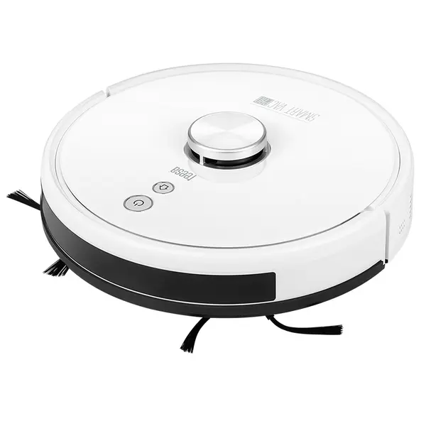 Robot aspirator Teesa Smart Vac Pro TSA5045, 3000Pa, navigatie laser LDS, Wi-Fi + aplicatie Tuya, functie mop, 4 moduri curatare, auto-docking, HEPA 11, autonomie pana la 100 min, senzori anti-coliziune si cadere