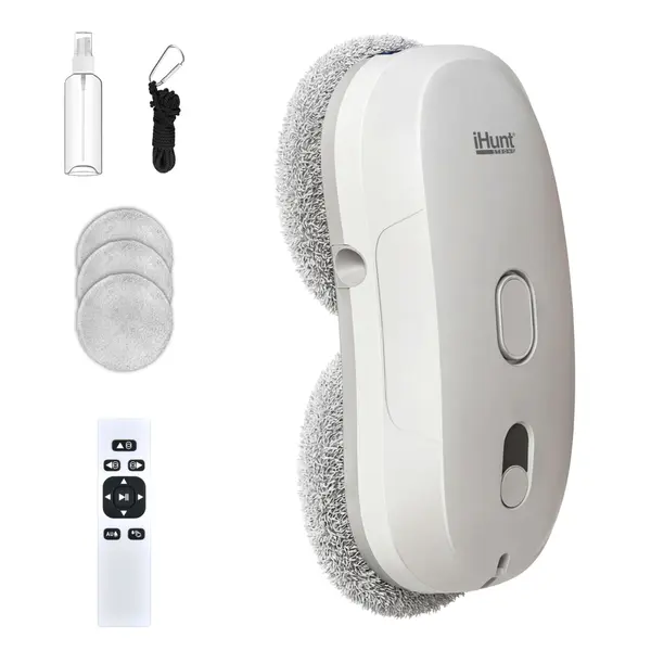 Robot curatare geamuri cu pulverizator apa iHunt Smart Window Robot 3 Ultra