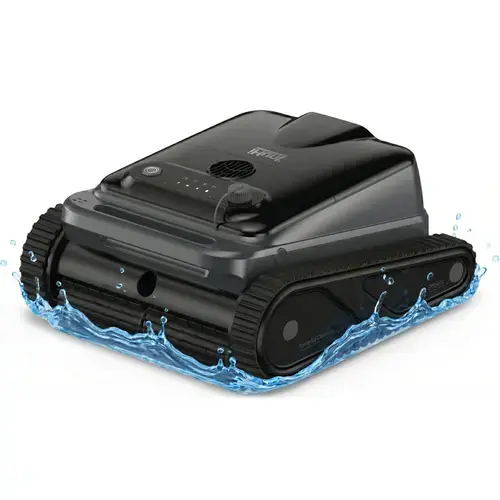 Robot Curatare Piscina iHunt BRO Robo Pool SUPREME, Triple Motor 110W, Turbo Suction, Curata Podeaua si Linia Apei, Escaladeaza Peretii, Baterie Mare 7800mAh, Fara Fir