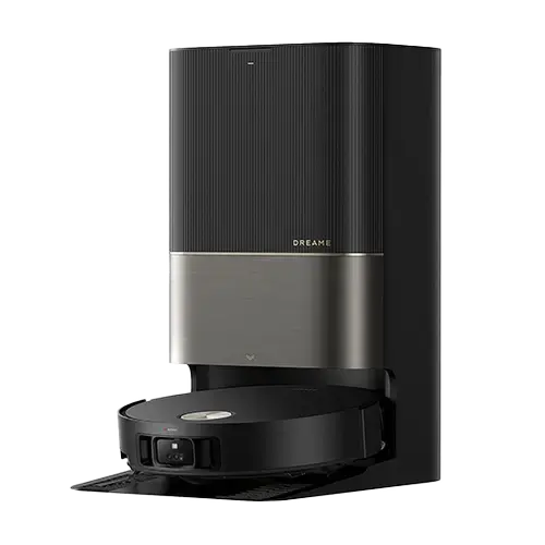 Robot de aspirare Dreame X50 Ultra Complete RLX85CE-4-BK, detectare AI a obstacolelor si navigare la 360°, comanda vocala, depasire obstacol de 6CM, aspirare 20000Pa, perie dubla anti-incurcare (Negru)