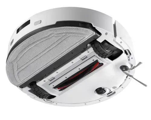 Robot de aspirare Roborock Q7 TF + W, aspirator si mop cu statie de golire automata, 10.000 Pa, baterie 5.200 mAh, autonomie 150 min, navigatie LiDAR, recipient praf 200 ml, sistem dublu anti-incurcare, nivel reglare flux de apa (Alb)