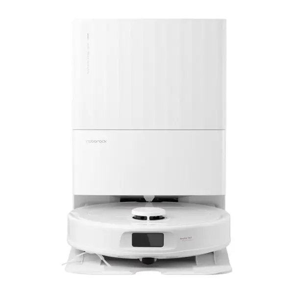 Robot de aspirare Roborock Qrevo S QRS02-00, 7000 Pa, 5200mAh, aspirator&mop&statie inteligenta de golire automata, navigatie LiDAR, recipient praf 2.7 l, detectare margine, alb
