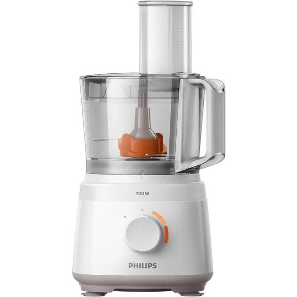 Robot de bucatarie Philips Daily Collection HR7320/00, 700 W, 2 viteze + Puls, bol 1.5 l, Alb