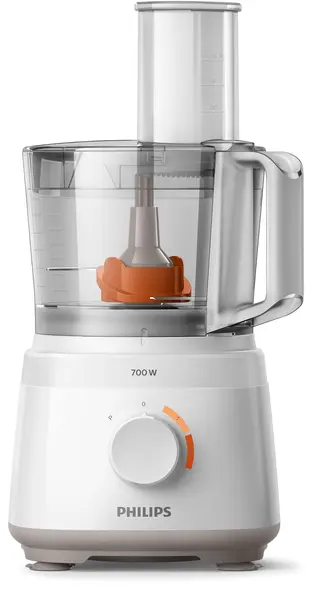 Robot de bucătărie Philips - HR7310, 700W, 2 vitezi, 2.1 l, alb