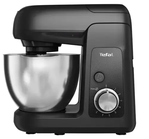 Robot de bucatarie Tefal QB522838, 1100 W, 4.6 L, 8 viteze (Negru)