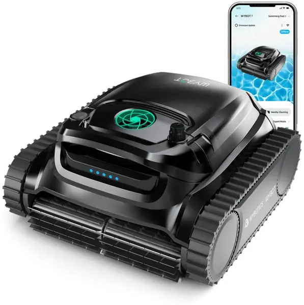 Robot de curățare pentru piscină Wybot – M1, 120 W, până la 400 m², negru