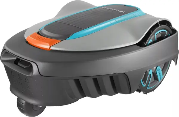 Robot de tuns iarba cu acumulator Gardena - Sileno city 500, 18V, 500 m², 17 cm, cu acumulator si incarcator