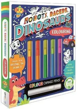 Robots, Racers, Dinosaurs Colouring, Paperback/Igloo Books