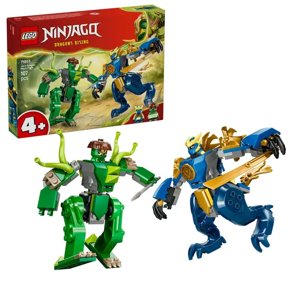Robotul dragon al lui Jay in lupta
