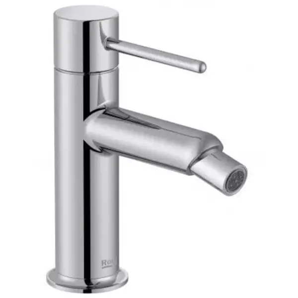 Roca Baterie bideu Roca, Gama NU A5A623FC00, monocomanda, levier metalic PIN, cartus ceramic, fara set de evacuare, crom