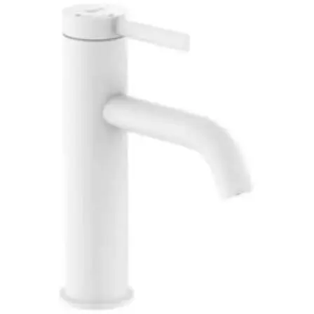 Roca Baterie lavoar Roca, Gama Ona A5A3A9EB00, monocomanda, marime M, levier metalic, cartus ceramic, set evacuare push to open, alb