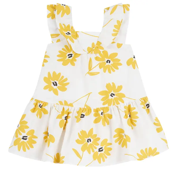 Rochie copii Chicco, alb cu mov, 16723-68MC