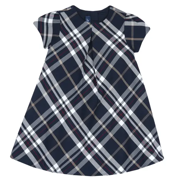 Rochie copii Chicco pentru Craciun, albastru inchis, 00851-69MC