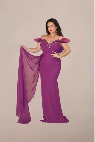 Rochie Eleganta “Artemis”, Mov - M