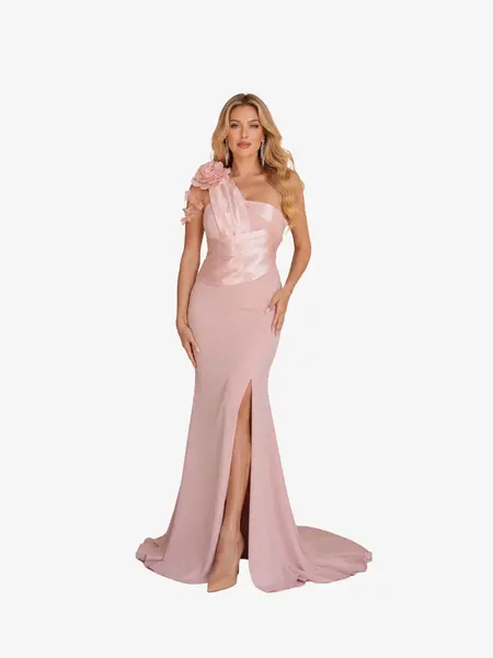 Rochie Eleganta “Begonia”, Roz - L