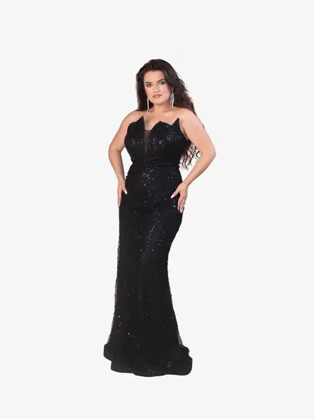 Rochie Eleganta “Camila”, Negru - XXL