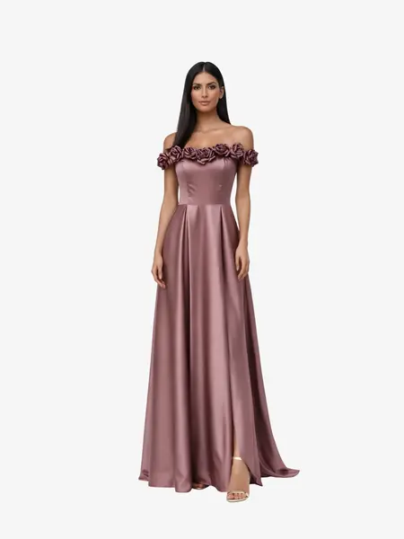 Rochie Eleganta “Drya”, Roz - L