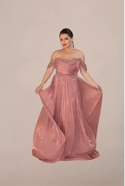 Rochie Eleganta “Marisa”, Nude - XXL