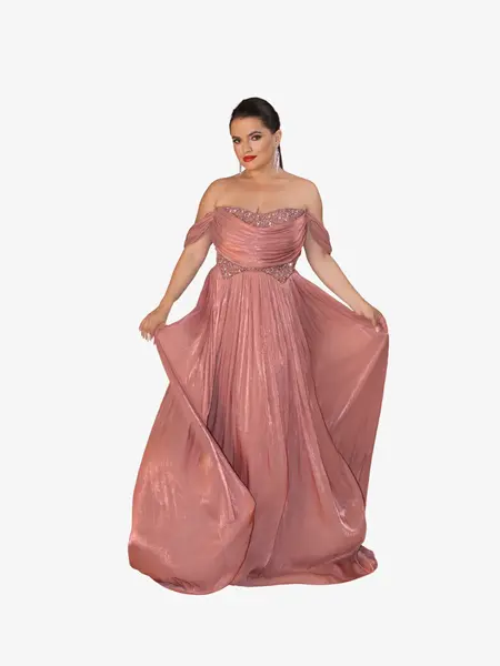 Rochie Eleganta “Marisa”, Nude - XXL