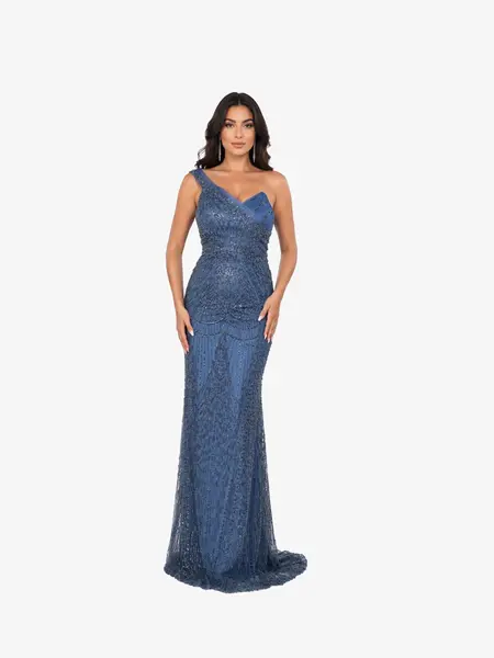 Rochie Eleganta “Vivaldi”, Albastru - L