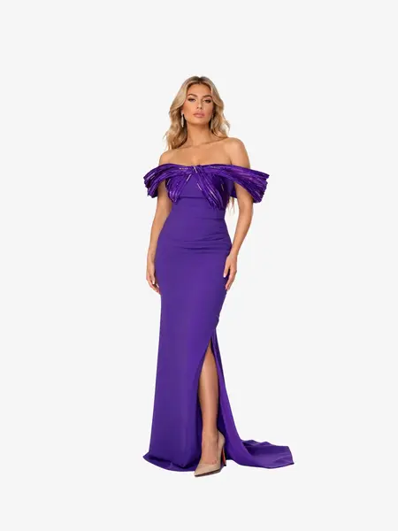 Rochie Lunga "Cataleya Luxury", Mov - L
