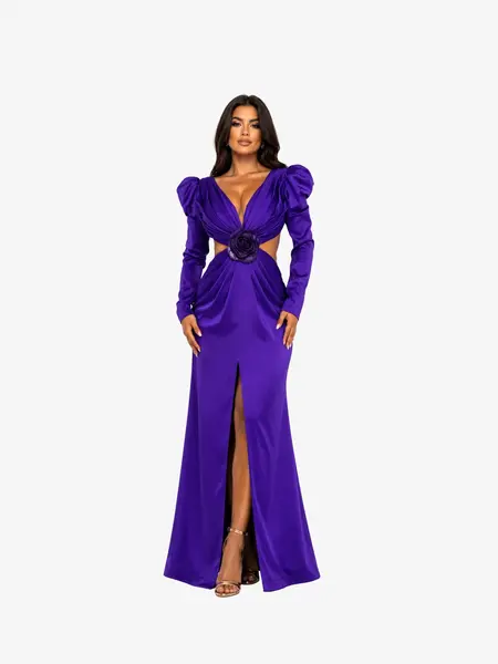Rochie Lunga "Cely", Mov - M