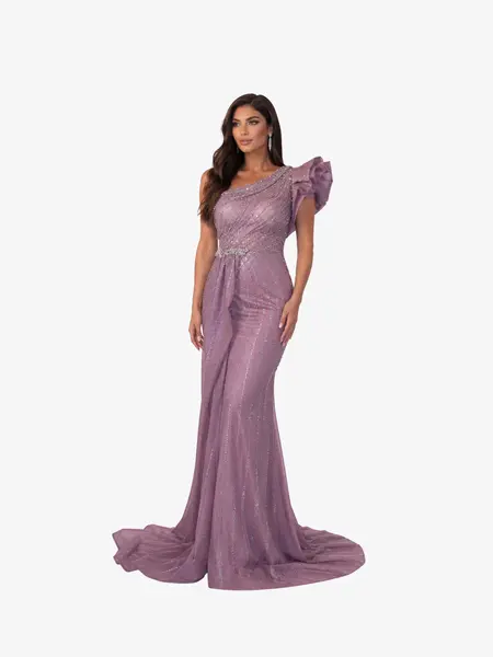 Rochie Lunga "Contesa Luxury", Mov - M