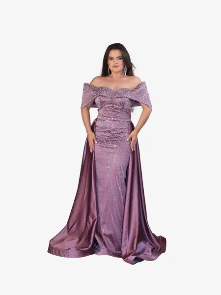 Rochie Lunga “Daiana” Regal, Mov - 3XL