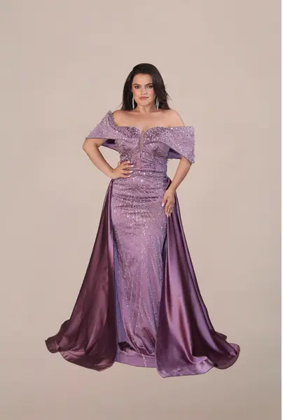 Rochie Lunga “Daiana” Regal, Mov - M