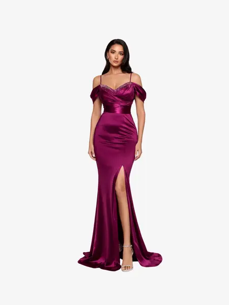 Rochie Lunga “Elania” Mov - L