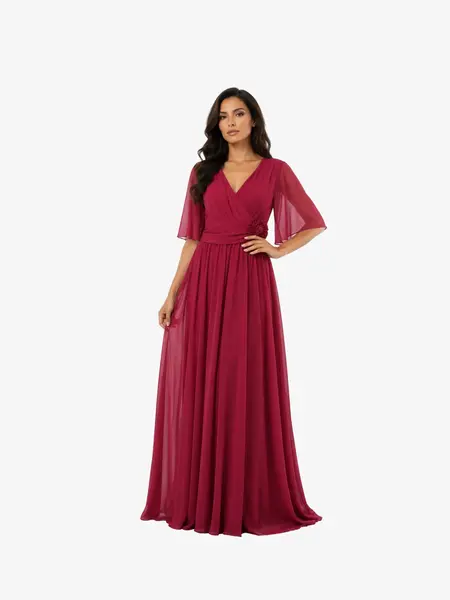 Rochie Lunga “Eleonor”, Fuchsia - 3XL