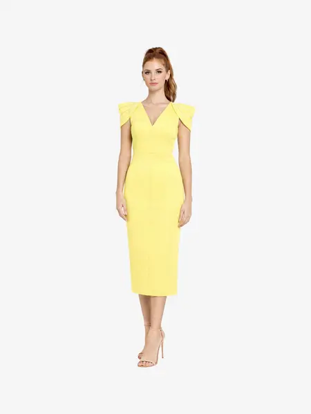 Rochie Lunga "Isabela", Galbena - XL
