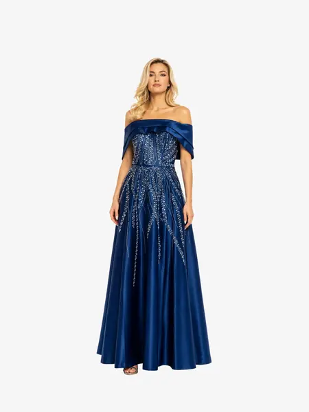 Rochie Lunga "Tamina" Albastra - M