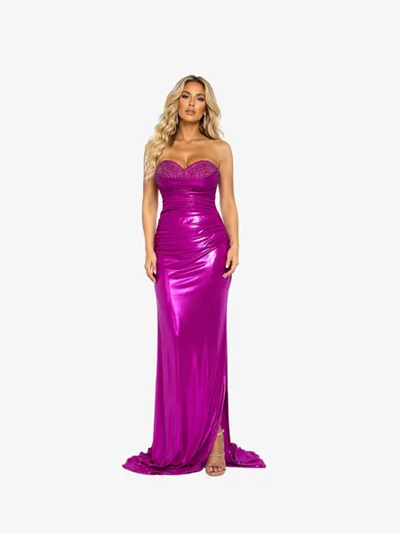 Rochie Lunga "Violetta", Mov - L