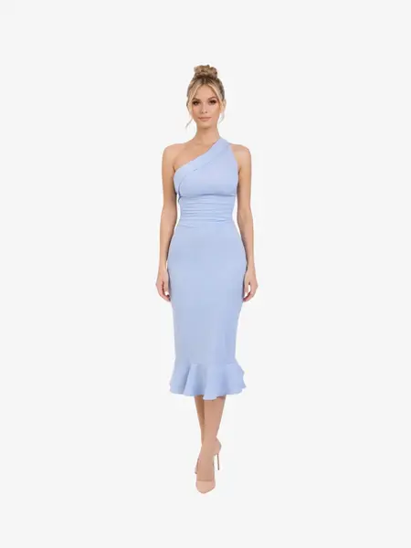 Rochie Midi “Seria”, Albastru - S