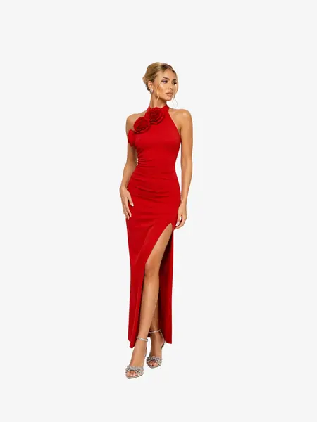 Rochie Scurta "Catalina", Rosu - S