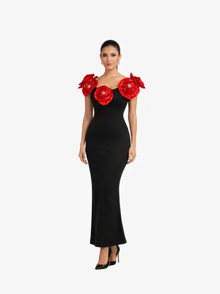 Rochie Scurta "Gretta", Rosu - S