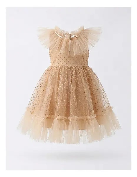Rochita cu tulle Mandy, bej