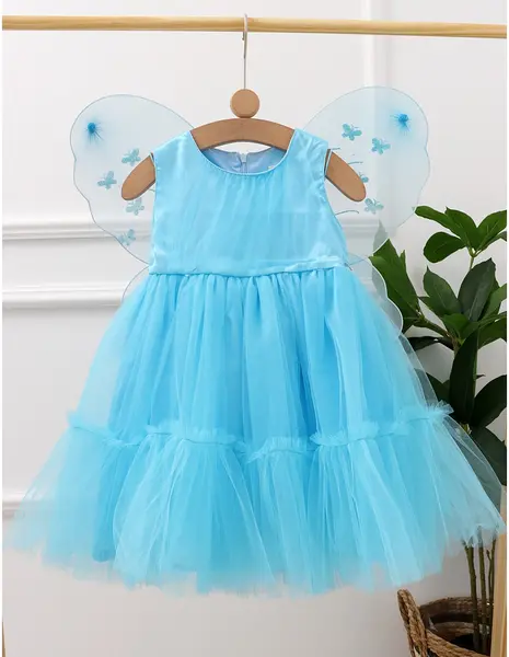 Rochita Fantasy cu aripioare de fluturas blue