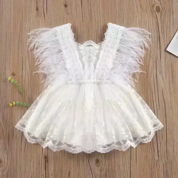 Rochita Fetite Alba Angels - 3-6 luni