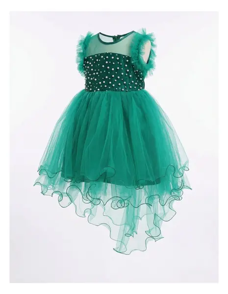 Rochita Printesa Ela, cu verde
