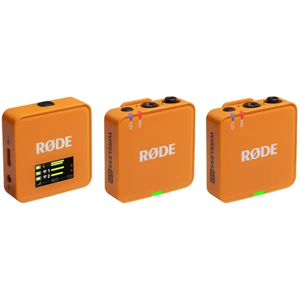 Rode Sistem de microfon wireless RODE GO III, Portocaliu