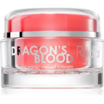 Rodial Dragon's Blood Velvet Cream Crema de față cu acid hialuronic pentru tenul uscat