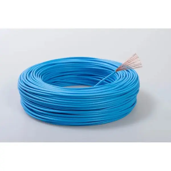 Rola 100m conductor litat din cupru MYF 6 (H07V-K) albastru