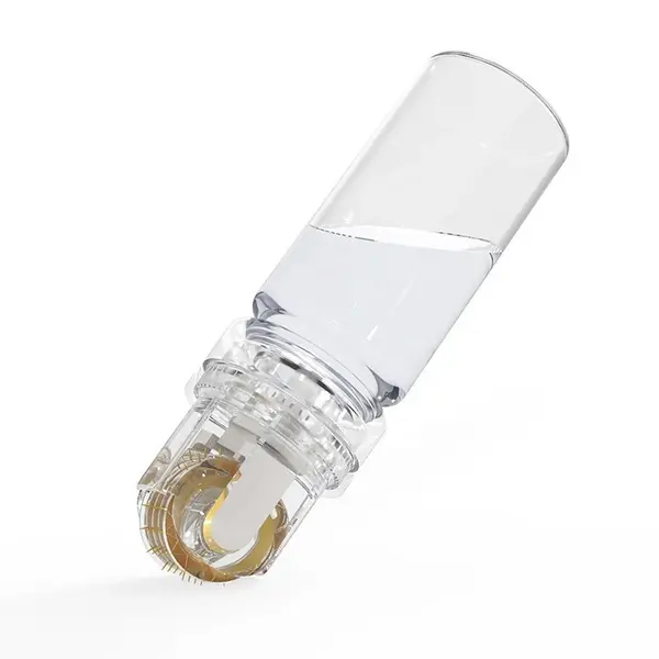 Rola Dermatologica, Hydra Roller, cu Fiola Reincarcabia, 64 Ace Titan, Adancime 0.50mm, 10ml