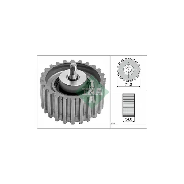 Rola ghidare/conducere, curea distributie Schaeffler INA 532 0441 10