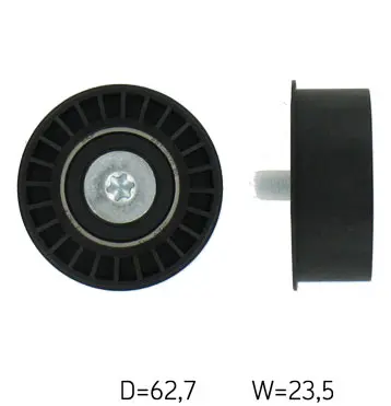 Rola ghidare/conducere, curea distributie SKF VKM 25158